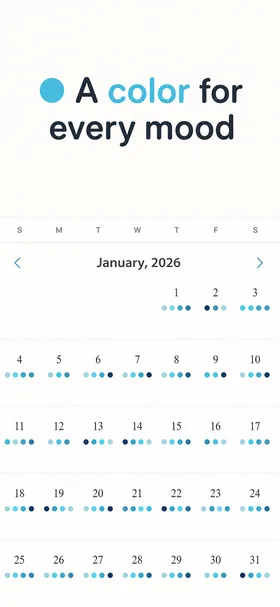 Created App Store screen 2 for eMoods